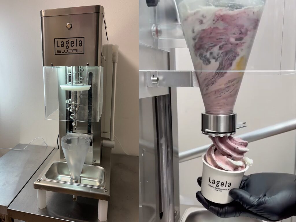 Lagela SWIRLマシン 業務用ジェラート