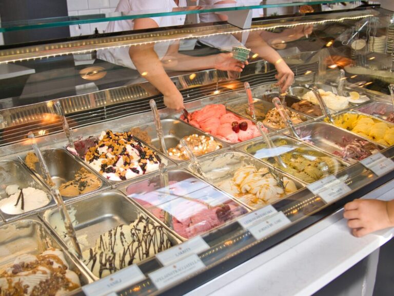 ジェラート仕入れ